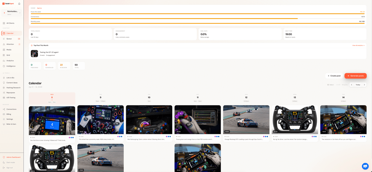 Social Media Agent screenshot 2